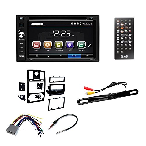 Chrysler 300 2005 2006 2007 DVD receiver Radio Stereo Car Install Double Din Black Bezel,Harness and Antenna Adapter