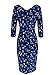 VfEmage Womens Elegant Square Neck Casual Wear To Work Office Sheath Dress