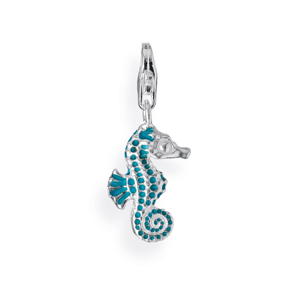 Heartbreaker Charm Silver Seahorse HB 133