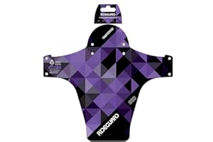 RideGuard PF1 - Front MTB Mudguard Mountain Bike Fender. Fits 24”, 26”, 27.5”, 29”, Plus Size and Fat Bikes. UK Made 100% Recycled Plastic Waste 100% Recyclable.