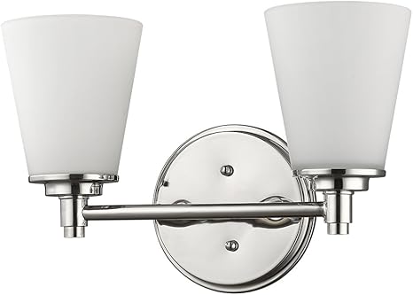 ACCLAIM Lighting in41341pn Conti interior 2-Light cuarto de baño