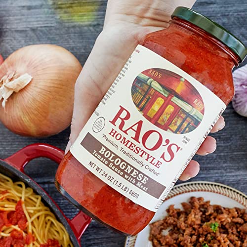 Rao's Homestyle Bolognese Sauce, 24 oz, Classic Tomato Sauce, Pasta