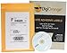DigiOrange 200 Premium Self Adhesive White Blank Half Page Shipping Labels 8.5x5.5 for Laser Inkjet Printer