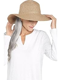 Coolibar UPF 50+ Sombrero de disquete elegante para mujer - Protección solar