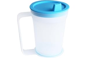 PEPE Mobility - Sippy Cup for Adults Non Spill, Two Handled Mug with Lid, Hospital Cups, Drinking Spout, Parkinsons Mug
