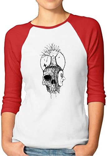 WALAWALAA Woman Tree Of Life Cotton 3/4 Raglan Shirts Baseball Jerseys Tee