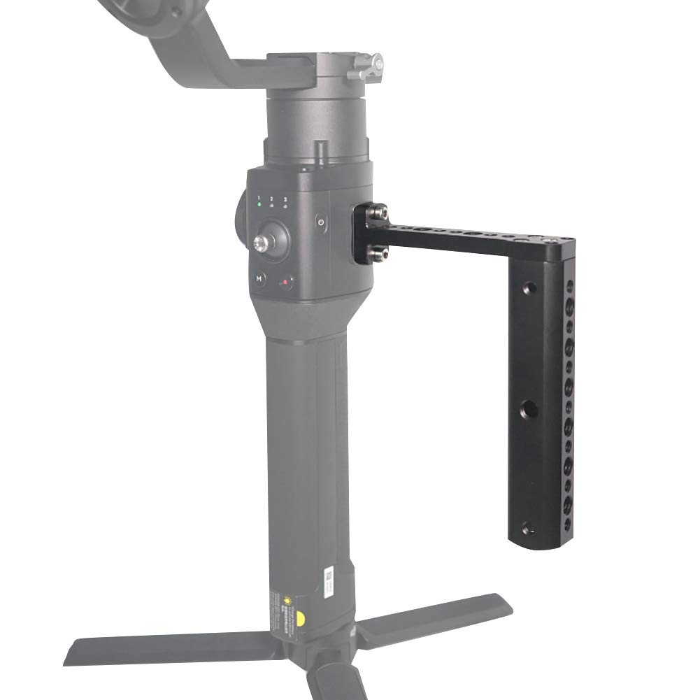 VBESTLIFE Grip Extension Rod Holder. Lightweight Handle with Upper Handle for DJI Ronin-S Cardán Stabilizer.