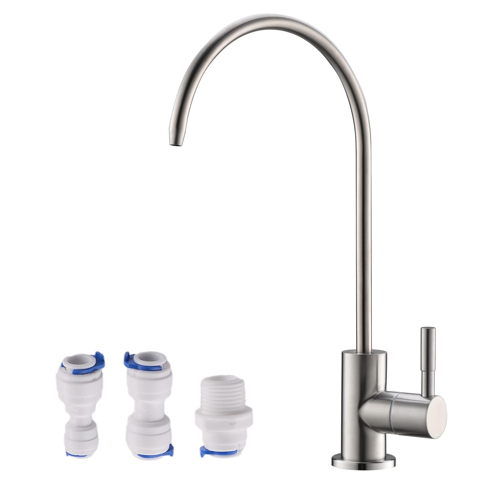 Havin HV801 Non-Air Gap Drinking Water Faucet - Reverse Osmosis Beverage Faucet (Brushed Polished)