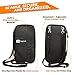 Travel Wallet & Passports Holder with RFID Blocking by AGILISK Offer Family Organizer for Credit & Business Cards, Document, Boarding Pass, and Accessories For Neck/Shoulder