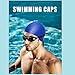 Swim Cap Women(2 Pack),Long Hair Swimming Cap Cover Ears for Women Men Kids,Swimming Hats with 2 Pack Nose Clip& Ear Plugs (Blue+Pink)