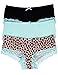 Body Embrace 6 Pack Women's Cotton Spandex Hipsters in Plus Sizes