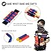 ELONGDI Kids Tactical Vest Kit for Nerf Guns N-Strike Elite Series, 50 Refill Darts + 3 Reload Clips + 2 Hand Wrist Band + Protective Glasses + 2 Tactical Mask Tactical Vest for N-Strike Elite Series