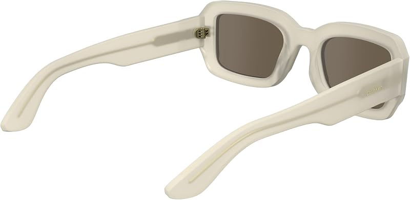Unisex Adult Sunglasses CK24511S - Chalk with Solid Brown Lens — photo 6 sur 8