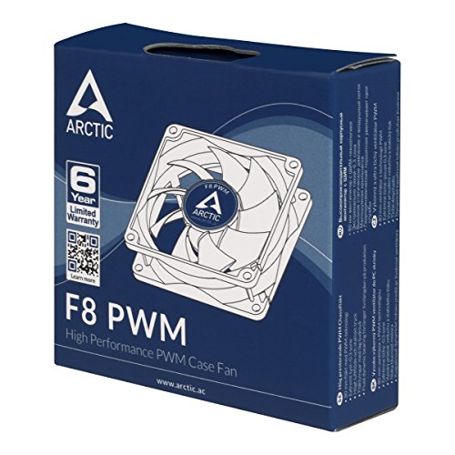image for ARCTIC F8 PWM - 80 mm PWM Case Fan I Cooler with Standard Case | PWM-S