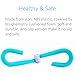 Joy Walker Thigh Master Toner (Anti-Slip) Cushioned Foam- Arm, Leg, Butt Thigh Trimmer Exerciser Home Fitness Sport Gym Equipment(Lightblue)