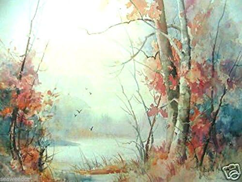 Amazon Com Barbara Mock Early Morning Mist Paintings