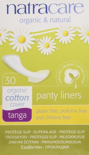 Natracare Natural Panty Liners, Tanga, 30 Count Boxes