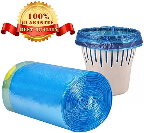 100pcs Small Garbage Bag,5 Gallons Drawstring Trash Bag Durable Disposable Trash Wastebasket Bags Can Liners For Office, Home Waste Bin, Bathroom, Kitchen,