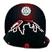 Chicago New Leader Bull Head Skyline Bulls Colors Black Red Era Snapback Hat Cap