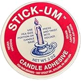 Fox Run Stick-Um Candle Adhesive, 2 Ounces