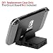 LinkStyle Nintendo Switch Dock Station Case Replacement Portable Dock Stand Base for Nintendo Switch Game Console with HDMI USB Port Cut Outs, Case Only Without the Circuit Board