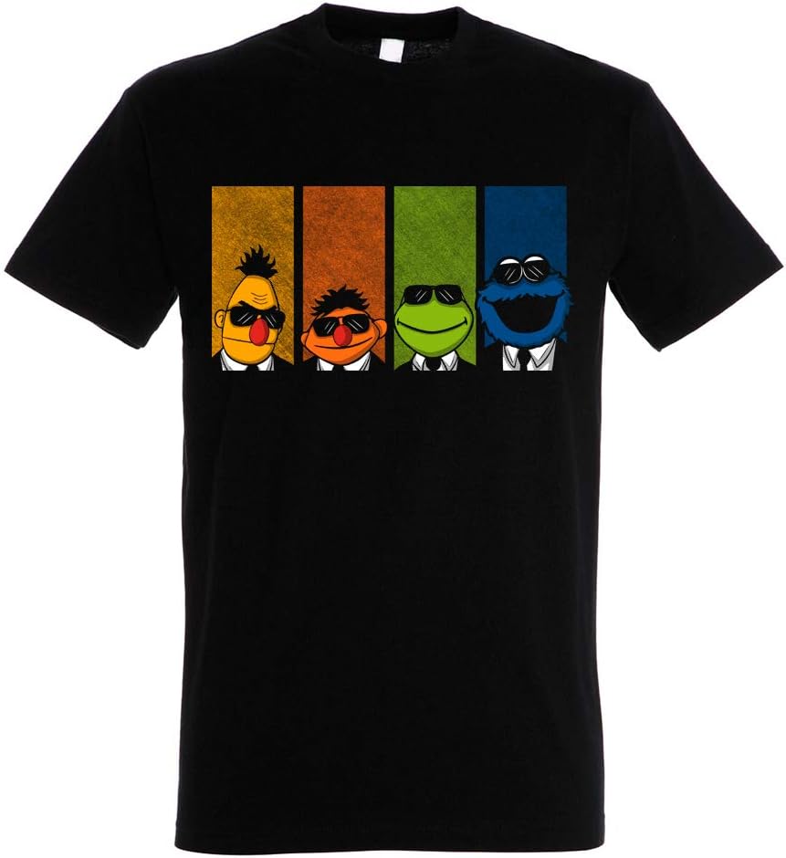 Reservoir Muppets T-Shirt – Sesame Street – Reservoir Dogs – 100% Cotton. High res Print.