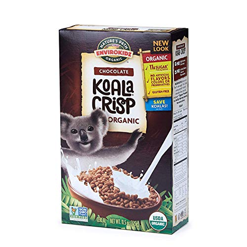 image for Nature's Path EnviroKidz Koala Crisp Chocolate Cereal, Healthy, Organi