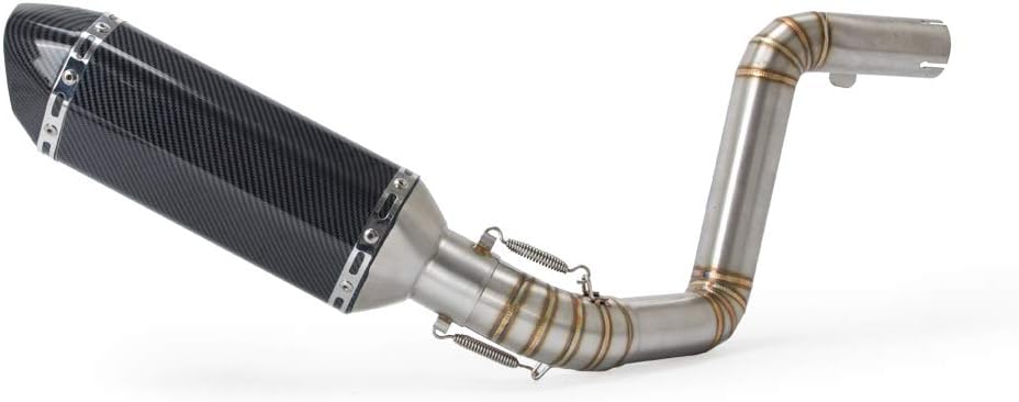 Brand new motorcycle exhaust middle pipe with exhaust muffler for KTM KTM 390/250/200/125 DUKE 2012-2016