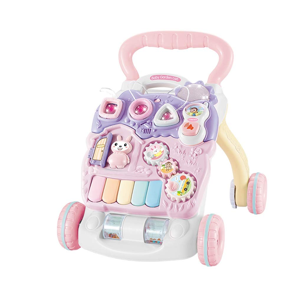 first steps baby walker pink