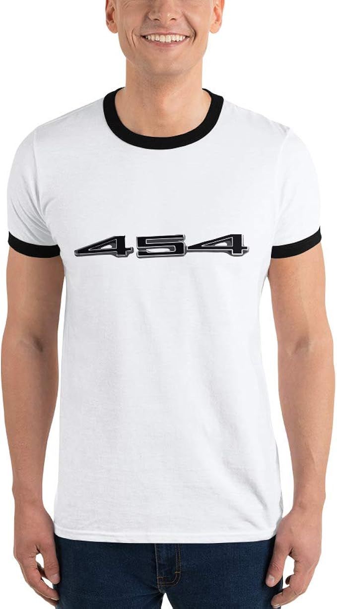 Jg Infinite 454 Emblem 1971 C3 Corvette Stingray Ringer T Shirt Amazon Com