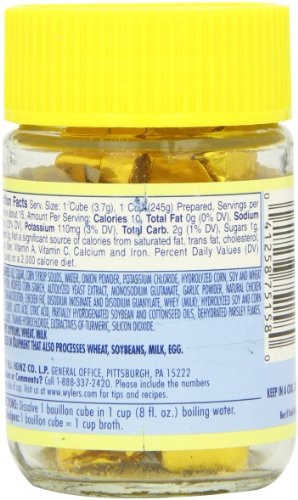 Wyler's Instant Chicken Bouillon Cubes (2oz Jars, Pack of 8) - Thumbnail 4