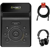 Lewitt CONNECT 2 USB-C Audio Interface Bundle with Polsen HPC-A30 Closed-Back Studio Monitor Headphones XLR- XLR Cable