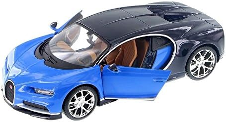 Maisto Bugatti Chiron 1:24 Diecast Model Toy Car 34514 Blue New without Box