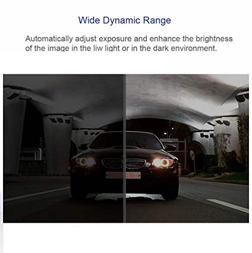 Dash Cam 4” LCD Screen Full HD 1080P 290 Wide Angle Dashboard Dual Camera Front and Rear Car DVR with Night Vision, WDR, G-Sensor, Loop Recording, Parking Monitor, Motion Detection