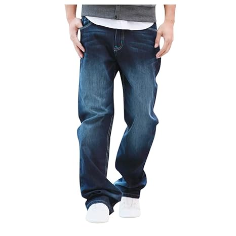 loose fit plus size jeans