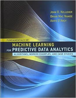 fundamentals of machine learning for predictive data analytics