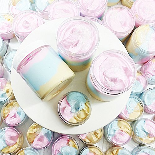 Unicorn party favors. Unicorn Kisses Whipped Body Butter Lotion. Moisturizing Hand Cream
