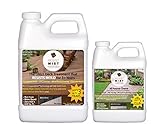 Resist Mist Half Gallon Kit Removes Stains From Mold, Mildew, Algae And Grease From Your Deck And Keeps Ugly Stains From Returning For 3+ Years! Treats 800-1000 SF Of Composite Decking PVC Fencing