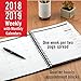 AT-A-GLANCE 2018-2019 Academic Year Weekly & Monthly Planner/Appointment Book, Large, 8-7/8 x 11, Black (70957E05)