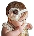 Qandsweet 5pcs Baby Rose Bud Headbands (5pack)
