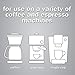 Urnex Dezcal Coffee and Espresso Descaler and Cleaner - 3 Pack - Activated Scale Remover Use with Home Coffee Brewers Espresso Machines Pod Machines Capsule Machines Kettles Garmet Steamers…