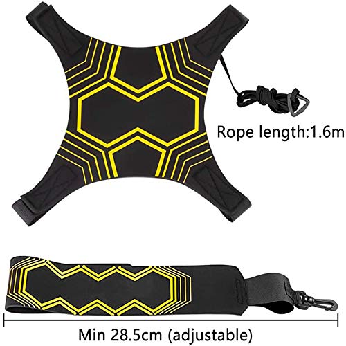 Remebe-Soccer-Trainer-Equipo-de-Entrenamiento-de-Patada-de-futbol-Ajustable-Habilidades-de-Control-Cinturon-de-practica-de-Cintura-Entrenador-de-Voleibol-Rugby-para-ninos-y-Adolescentes