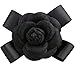 Elegant Wool Camellia Flower Brooch Vintage Bow Floral Pin Mother's Women Gift