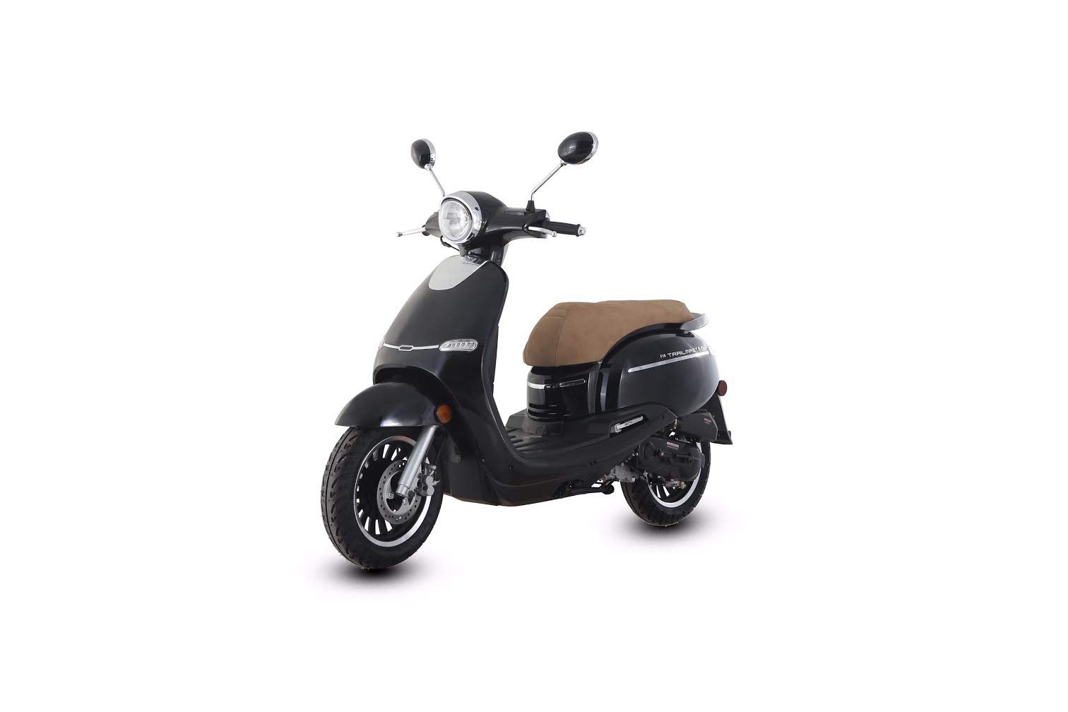 TrailMaster Turino 50A Scooters Retro Style Street Legal Scooter