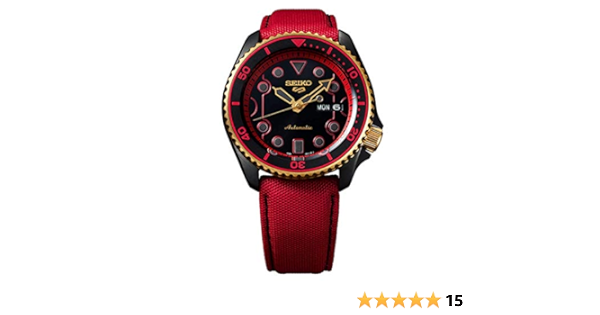 Seiko 5 Sports Street Fighter SRPF20 SRPF20K1 Ken Limited Automatic watch :  Amazon.com.au: Clothing, Shoes \u0026 Accessories
