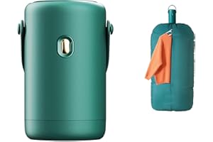 CARETHYS Portable Clothes Dryer, 250W Multifunctional Small Dryer Machine, Big Clothes Bags for Travel and Home Laundry