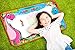 VISSETO Aqua Magic Mat Aquadoodle Large - 34x22.5’’ | Learning Cards, 3 Magic Pens | Kids Toys Aqua Mat | Reusable Water Drawing Mat | Mess Free | Water Doodle Mat Gift for Girls, Boys