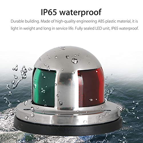 Linkstyle 12v Marine LED Boat Navigation Lights, Waterproof Marine Navigation Lamp Marine Boat