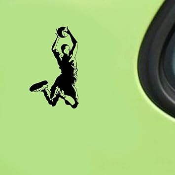 Pegatinas Niños Coche 10Cmx17.5Cm Baloncesto Slam Dunk American ...