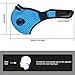 Novemkada Dustproof Masks - Activated Carbon Dust Mask with Extra Filter Cotton Sheet and Valves for Exhaust Gas, Pollen Allergy, PM2.5, Running, Cycling, Outdoor Activities
